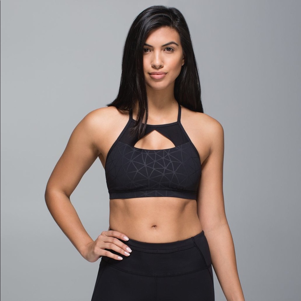 BLACK PEDAL PACE LULU BRA
